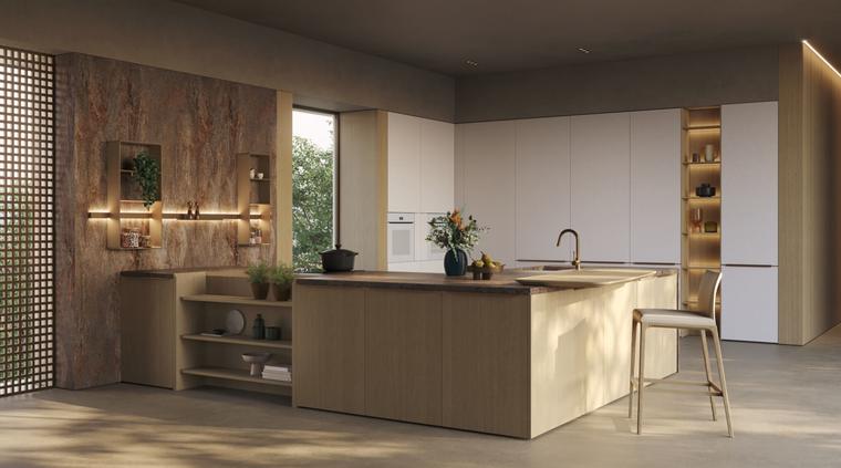 Zecchinon Alexia kitchen, Design Moods collection