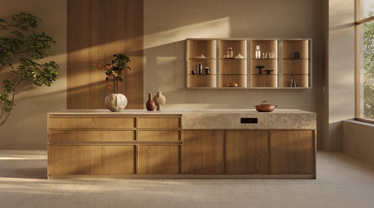 Zecchinon Frame 1.5 kitchen, Design Moods collection