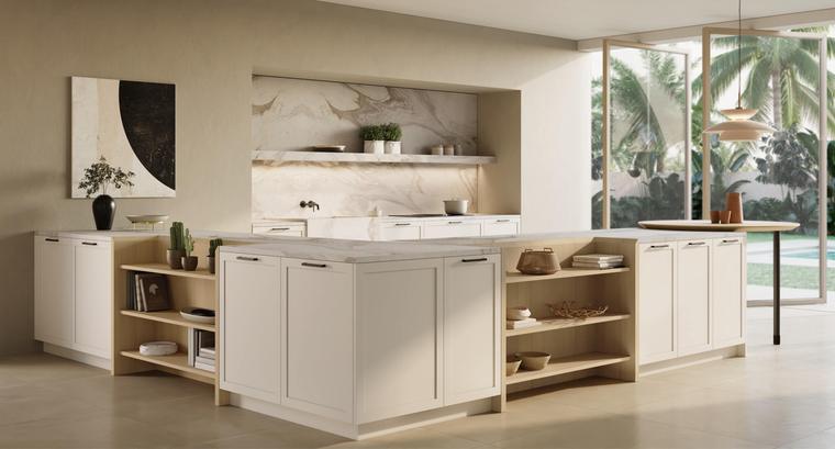 Zecchinon Frame 5.0 kitchen, Timeless Moods collection