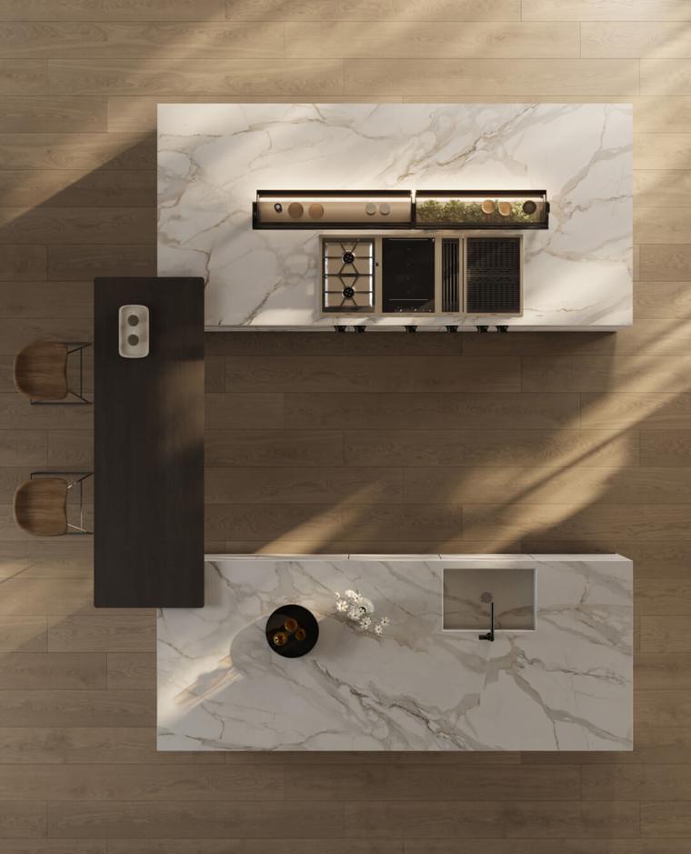 Zecchinon T70 kitchen, Dubai mood, photo 18