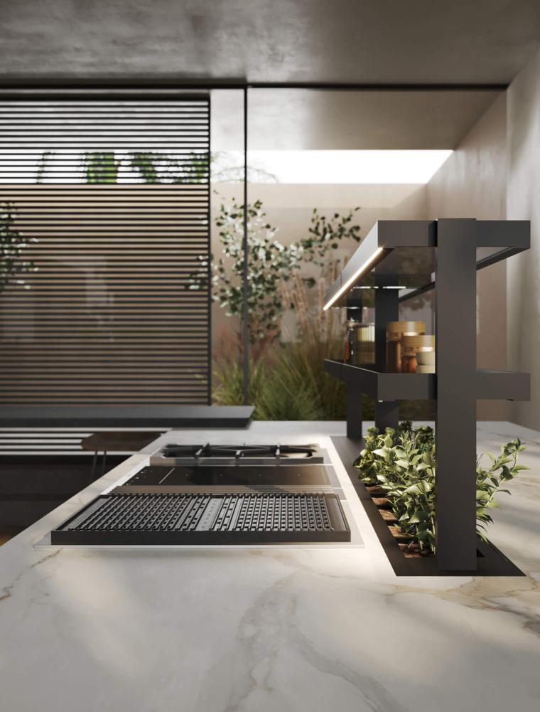Zecchinon T70 kitchen, Dubai mood, photo 20